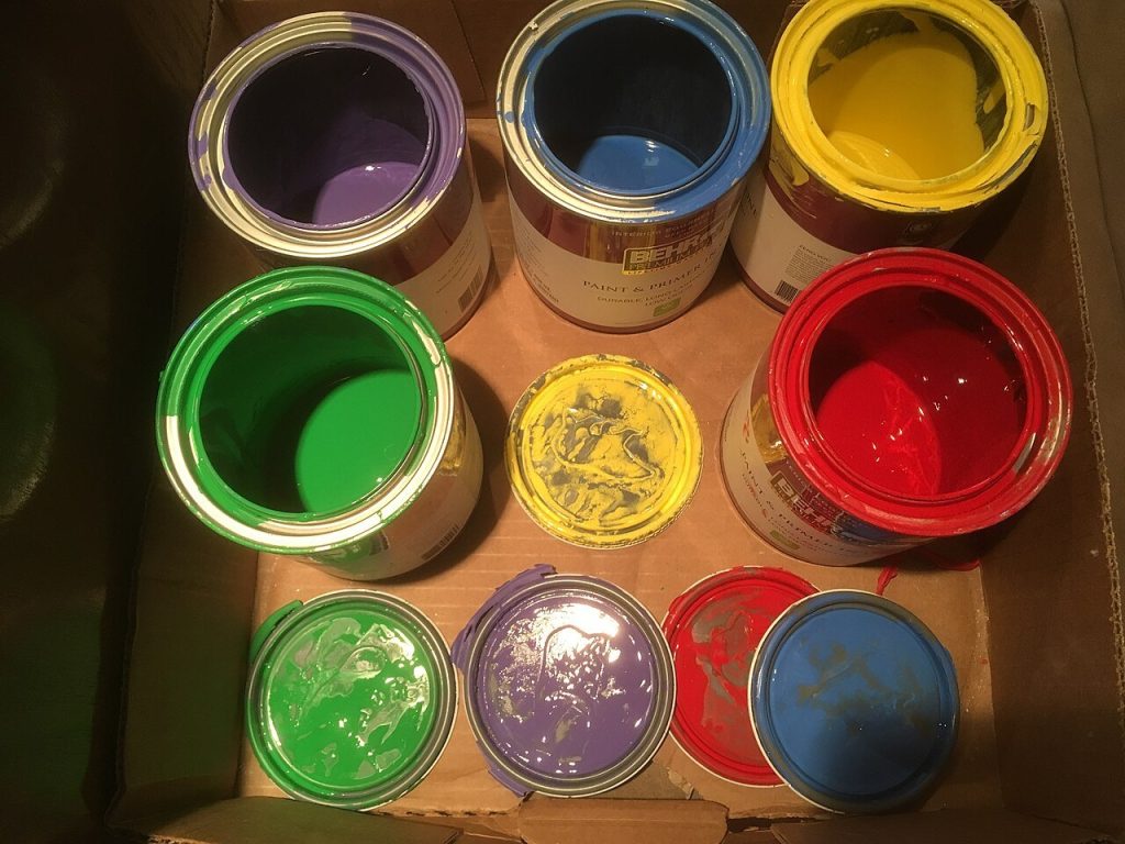 Peinture murale Pastel